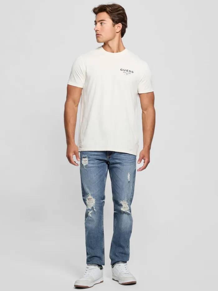 GUESS T Shirts and Tanks Eco Classic Tee Beige 8211 Men