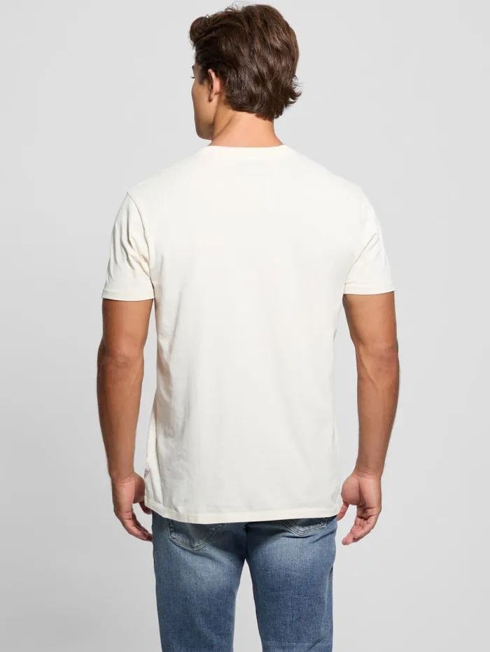 GUESS T Shirts and Tanks Eco Classic Tee Beige 8211 Men