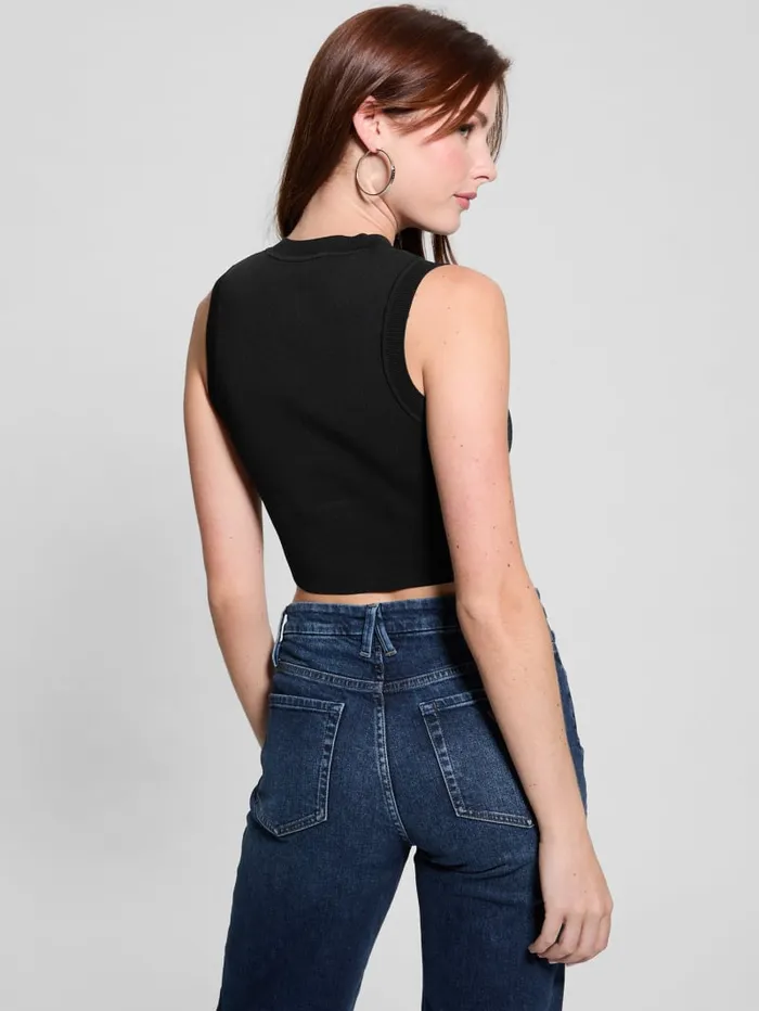 GUESS Tops Alexia Crop Tank Red 8211 Women