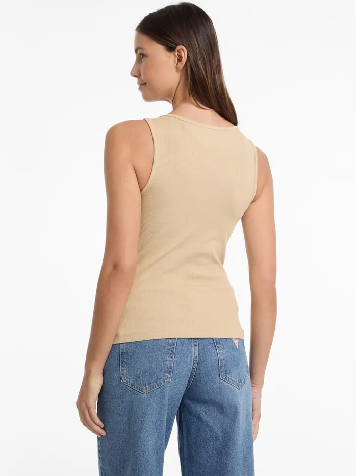 GUESS Tops and Tees Eco Ribbed Tank Top Black 8211 Women