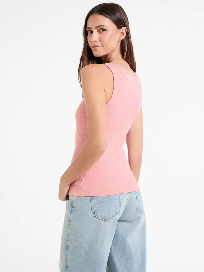 GUESS Tops and Tees Eco Ribbed Tank Top Black 8211 Women