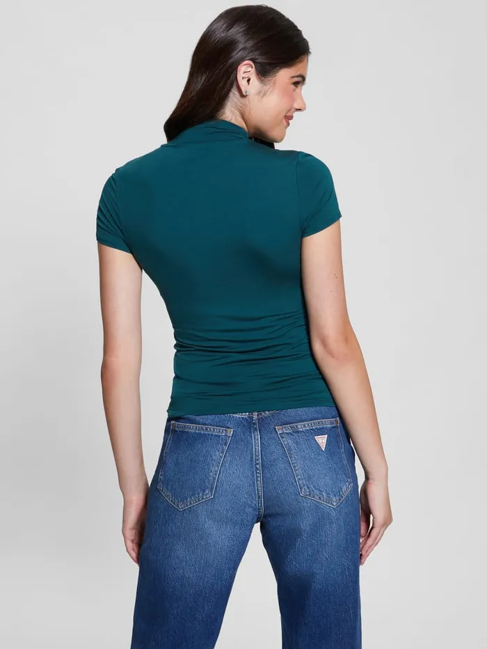 GUESS Tops Eco Brienna Cutout Top Green 8211 Women