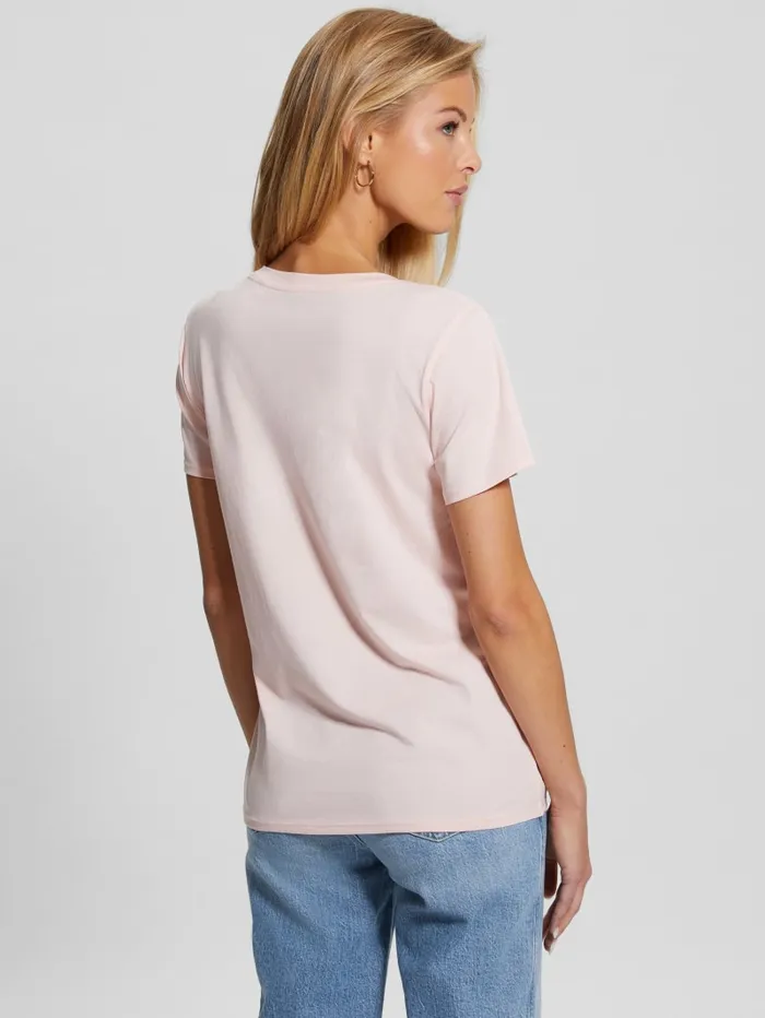 GUESS Tops Eco Le Tigre Easy Tee Pink 8211 Women
