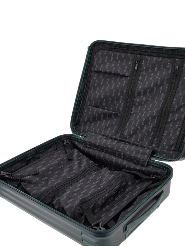 GUESS Travel and Tech Olbia Cabin Trolley Suitcase Gray 8211 Women