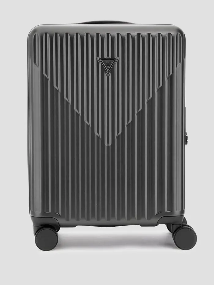 GUESS Travel and Tech Olbia Cabin Trolley Suitcase Gray 8211 Women