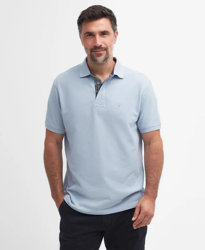 Hart Polo Shirt Classic Navy Men Barbour Polo Shirts