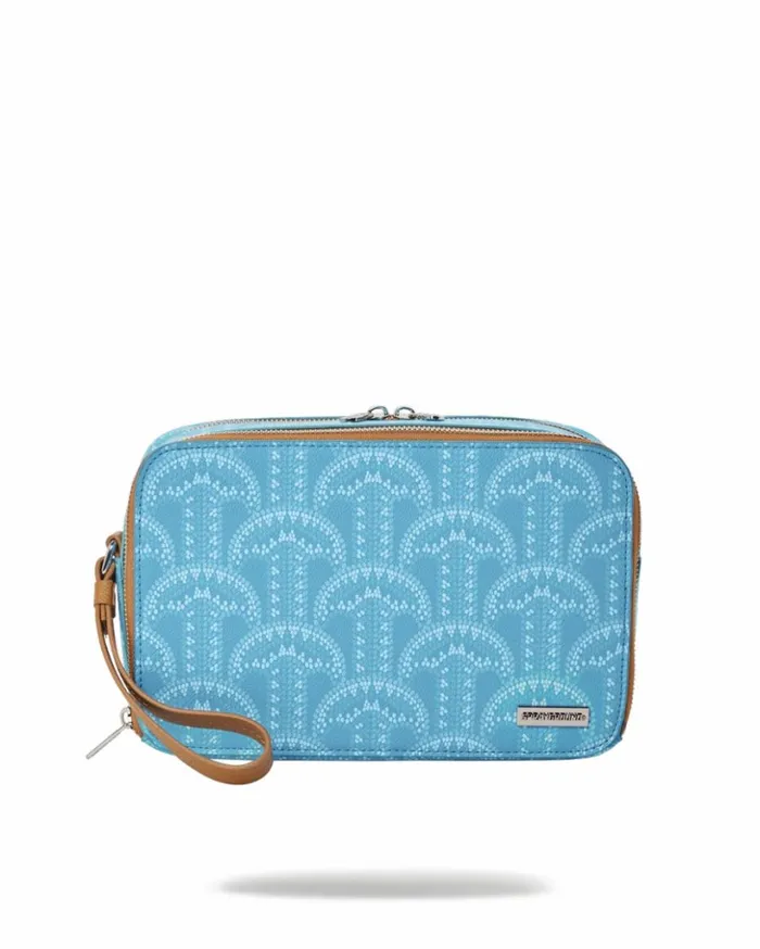 ILLUCHAINS TURQ TOILETRY BAG Bags SPRAYGROUND