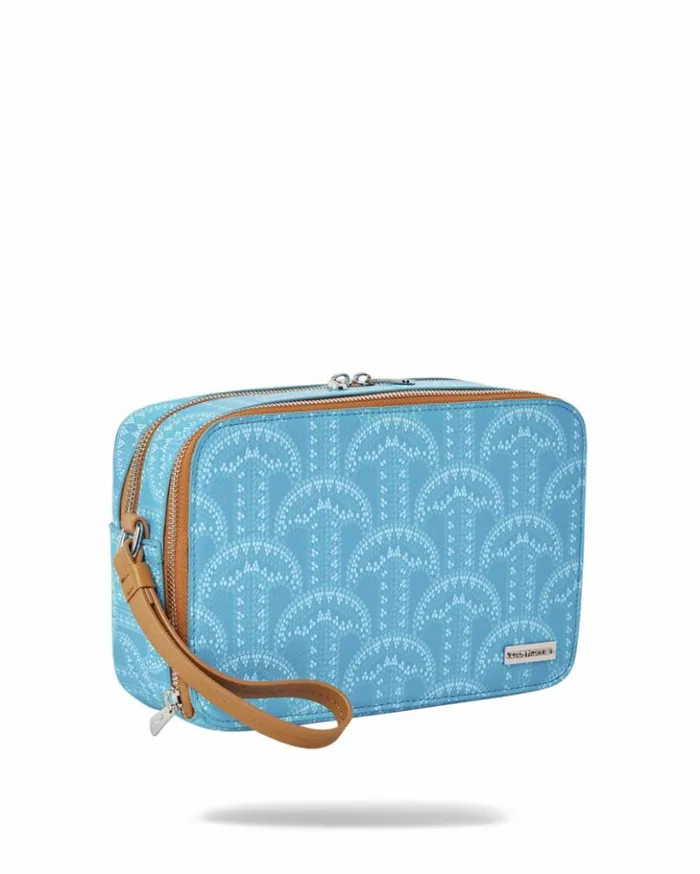 ILLUCHAINS TURQ TOILETRY BAG Bags SPRAYGROUND