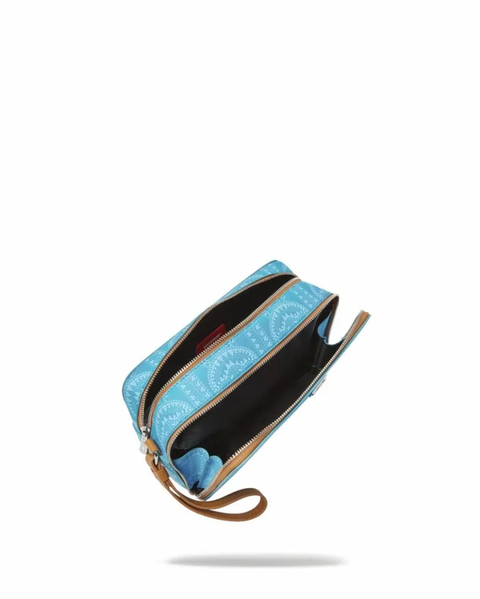ILLUCHAINS TURQ TOILETRY BAG Bags SPRAYGROUND