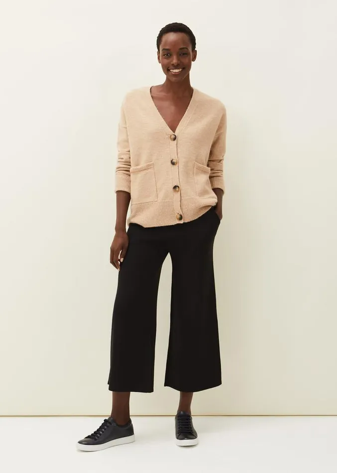 Immy Cardigan Camel Women Phase Eight Knitwear