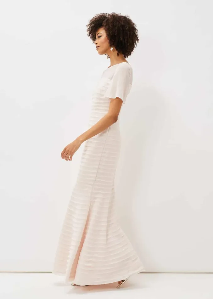 Ivanka Layered Fishtail Dress Cameo Women Phase Eight Dresses