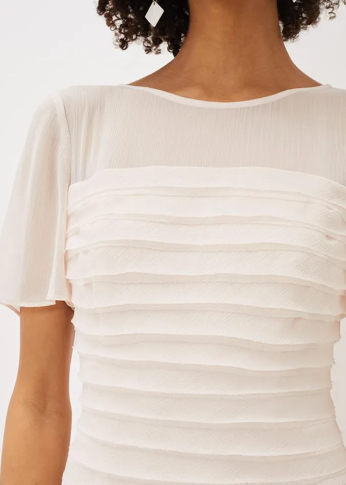 Ivanka Layered Fishtail Dress Cameo Women Phase Eight Dresses