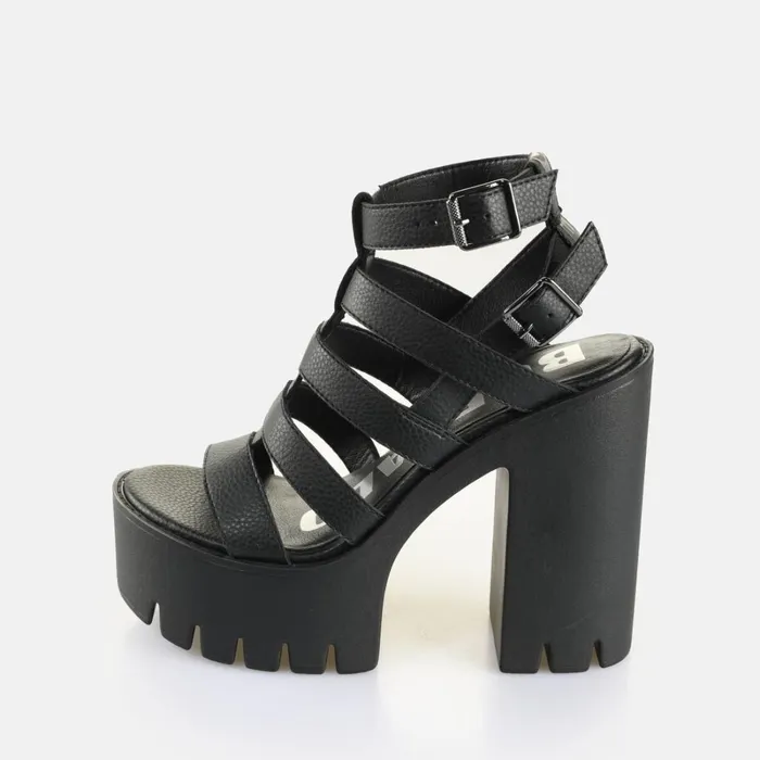 Jalila Fisher Black Buffalo Heels