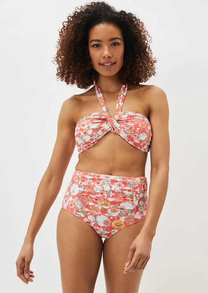 Jasmin Floral Bikini Brief Red Women Phase Eight Swimwear