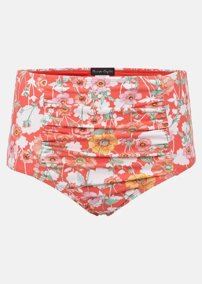 Jasmin Floral Bikini Brief Red Women Phase Eight Swimwear