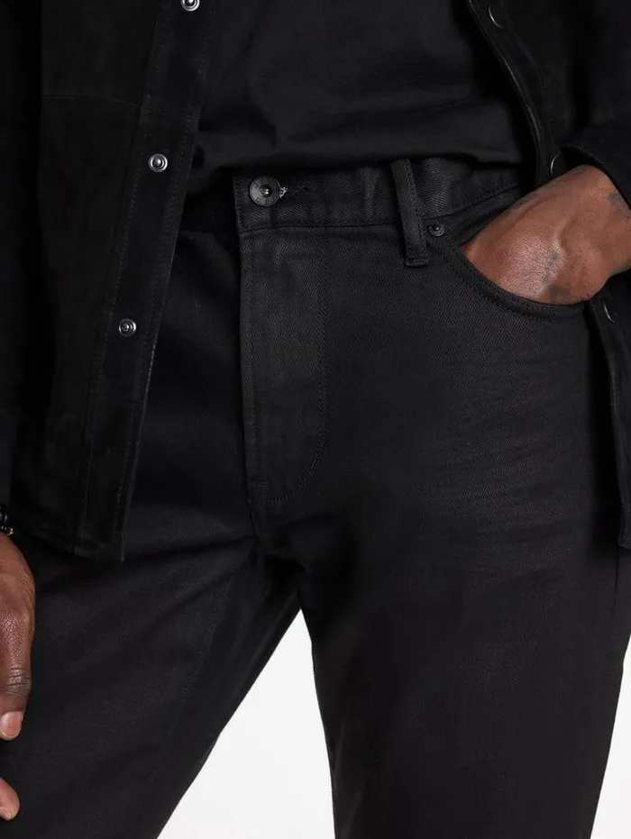 Jeans Men John Varvatos J701 8211 COATED Black