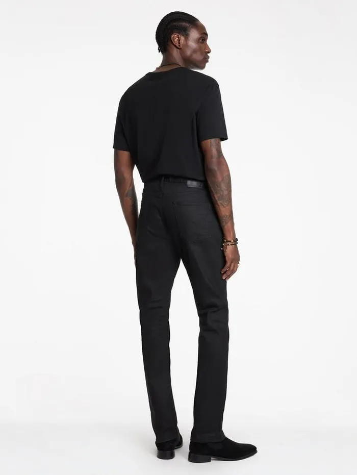 Jeans Men John Varvatos J701 8211 COATED Black