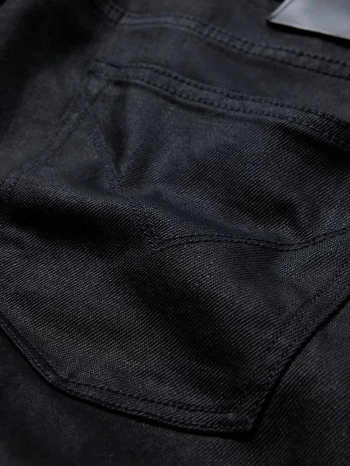 Jeans Men John Varvatos J701 8211 COATED Black