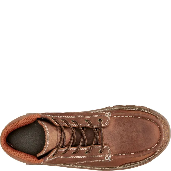 Justin Boots Corbett 5034 Alloy Toe LaceUp Waterproof Work Boot Barley Brown brown Men Casuals