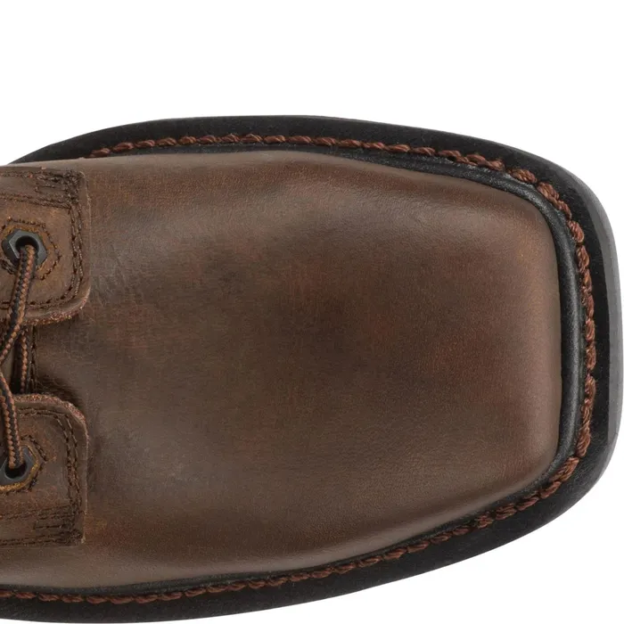 Justin Boots Pipefitter 8034 Steel Toe Work Boot Chocolate Brown brown Men Work