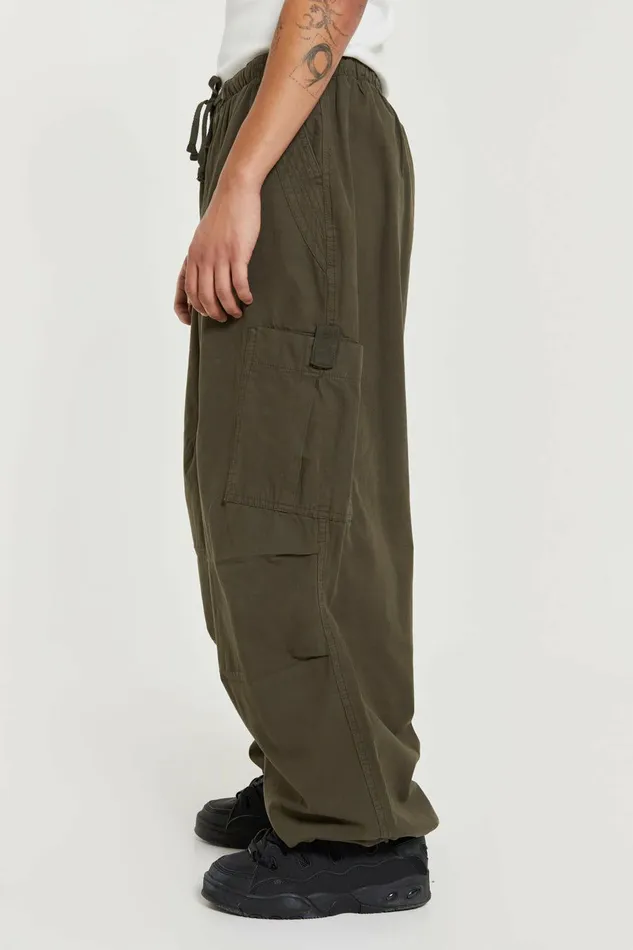 Khaki Parachute Cargo Pants Khaki Men Jaded London Parachute Pants Khaki Parachute Cargo Pants Khaki Men Jaded London Parachute Pants