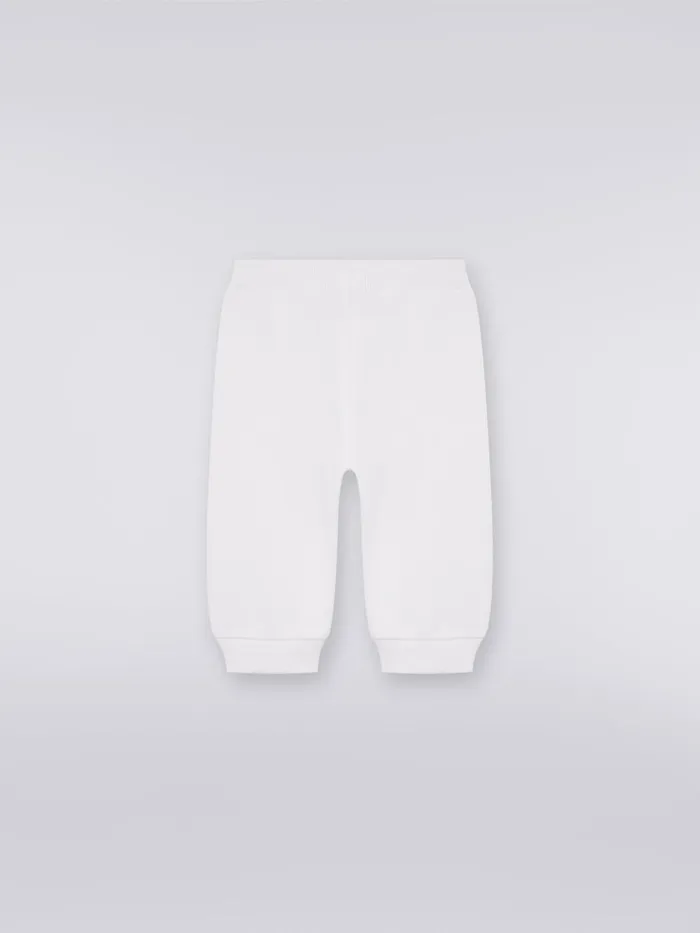 Kids Cotton Joggers With Dgrad Logo White Missoni Baby 024 Months Kids Cotton Joggers With Dgrad Logo White Missoni Baby 024 Months