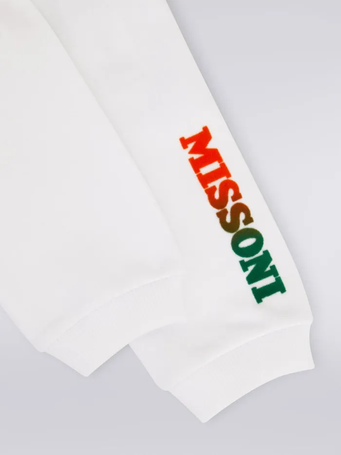 Kids Cotton Joggers With Dgrad Logo White Missoni Baby 024 Months Kids Cotton Joggers With Dgrad Logo White Missoni Baby 024 Months
