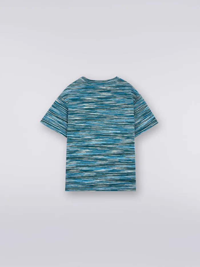 Kids ShortSleeved Slub Cotton TShirt Multicoloured Missoni Clothing Kids ShortSleeved Slub Cotton TShirt Multicoloured Missoni Clothing