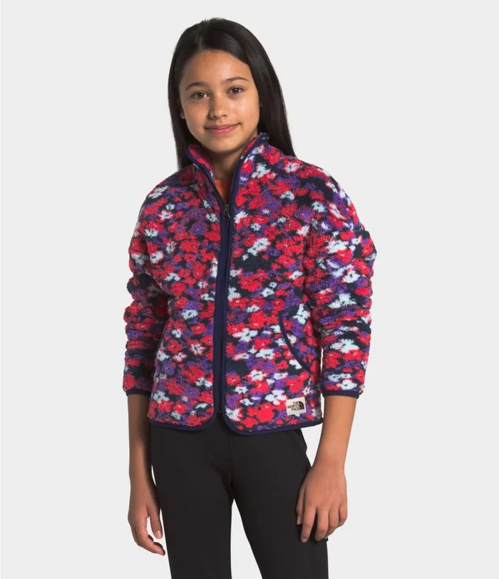 Kids The North Face Jackets and Vests Campshire Cardigan Paradise Pink Wildflower Print Kids The North Face Jackets and Vests Campshire Cardigan Paradise Pink Wildflower Print