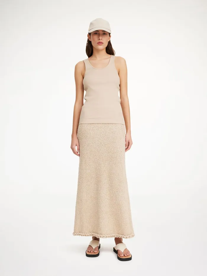 Knitwear Women By Malene Birger Komi Maxi Skirt Tehina