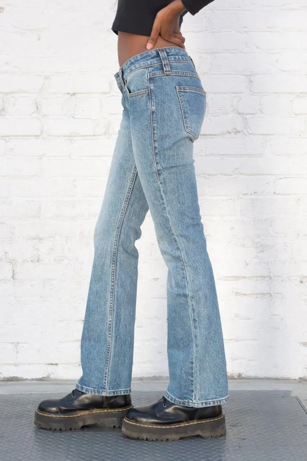Kylie Jeans Medium Wash Denim Women Brandy Melville Bottoms