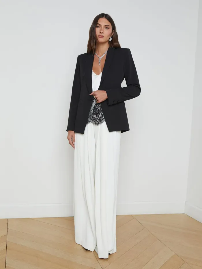 L039Agence Blazers and Jackets Women Sheila Blazer Black L039Agence Blazers and Jackets Women Sheila Blazer Black