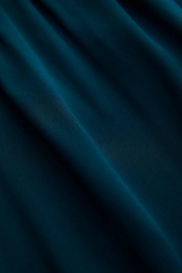 L039Agence Blouses and Tops Women Bianca Silk Blouse Deep Teal L039Agence Blouses and Tops Women Bianca Silk Blouse Deep Teal