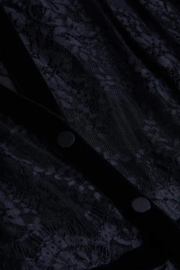 L039Agence Dresses and Jumpsuits Women Poe Lace Dress Black L039Agence Dresses and Jumpsuits Women Poe Lace Dress Black