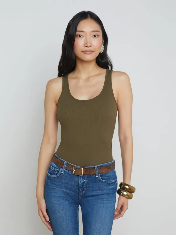 L039Agence Tees Women Adira Tank Pine