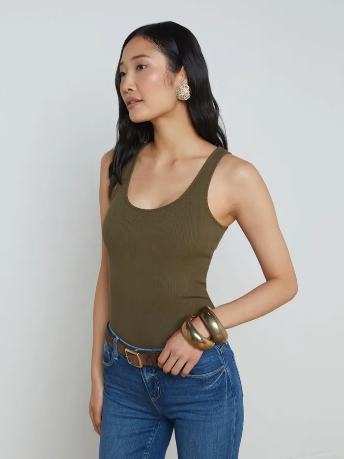 L039Agence Tees Women Adira Tank Pine L039Agence Tees Women Adira Tank Pine