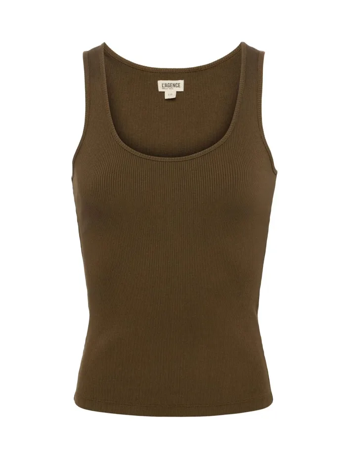 L039Agence Tees Women Adira Tank Pine L039Agence Tees Women Adira Tank Pine