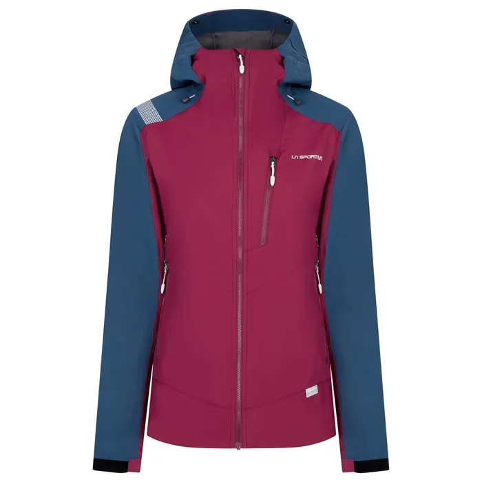 La Sportiva Jackets and Shells Alpine Guide Softshell Jkt W Red PlumOpal 8211 Women