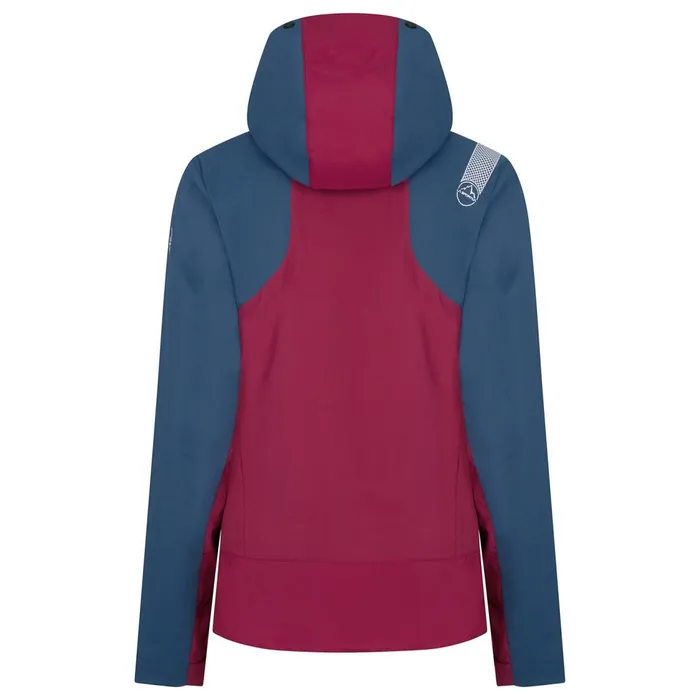 La Sportiva Jackets and Shells Alpine Guide Softshell Jkt W Red PlumOpal 8211 Women La Sportiva Jackets and Shells Alpine Guide Softshell Jkt W Red PlumOpal 8211 Women