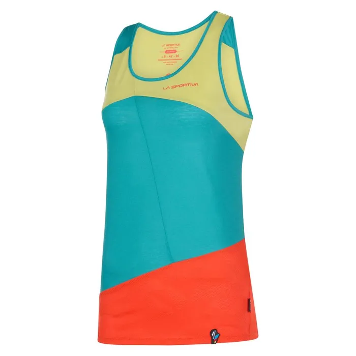 La Sportiva Tshirt Charm Tank W Cherry TomatoLagoon 8211 Women