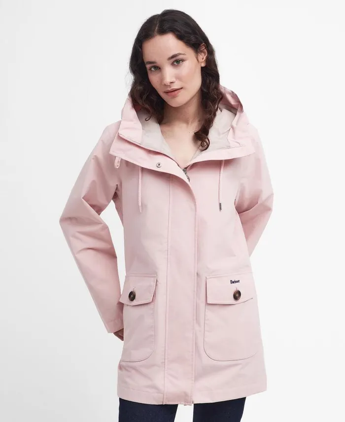 Lansdowne Waterproof Jacket Dark Navy Women Barbour Waterproof Jackets