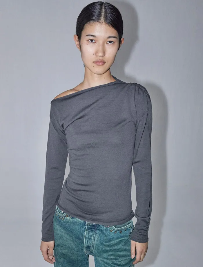 Latam Dark Grey Women Paloma Wool Knits