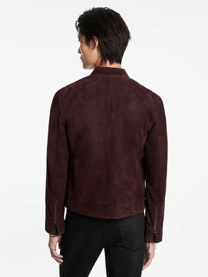 Leather Jackets Men John Varvatos MARBRO BOMBER JACKET Pruce
