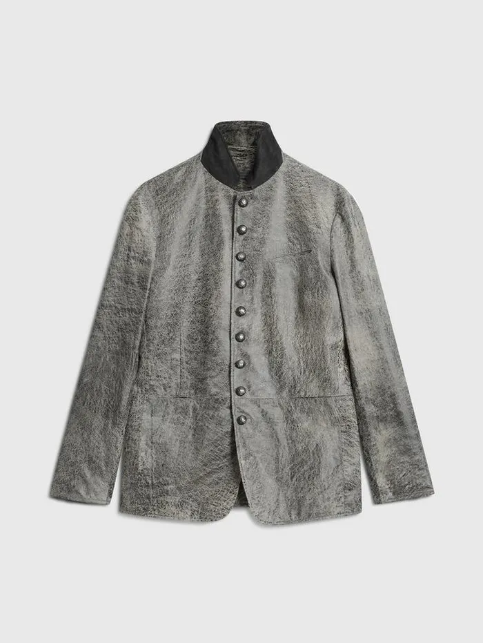 Leather Jackets Men John Varvatos WOODWARD JACKET Haze