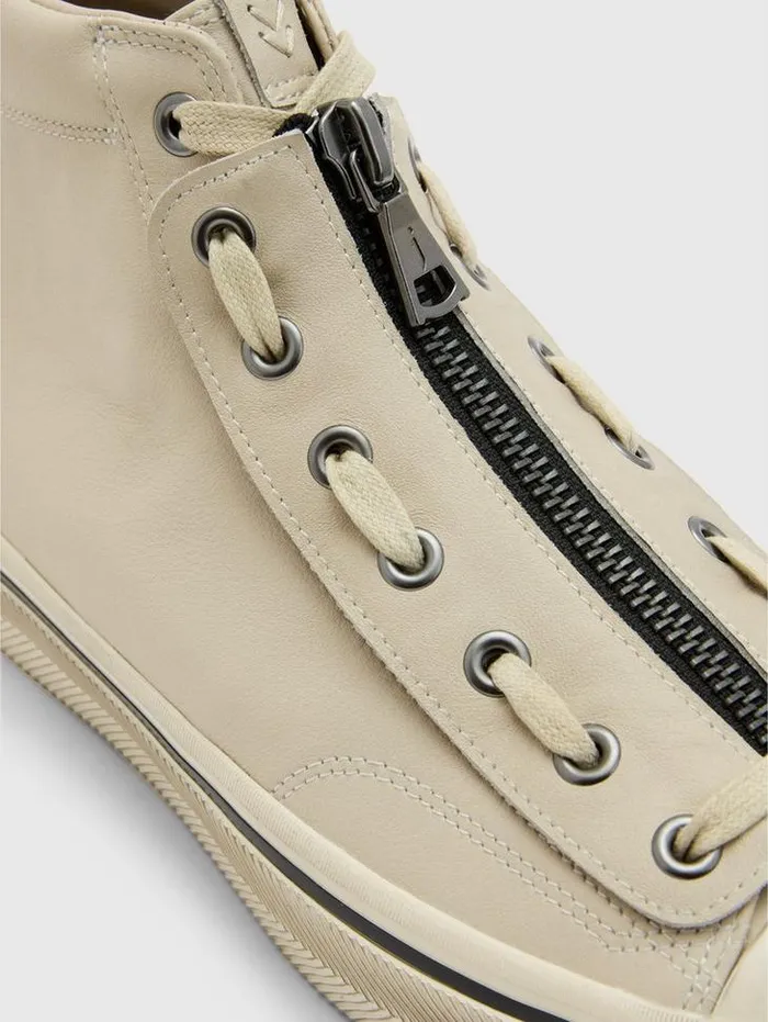 Leather Sneakers Men John Varvatos VULC MID TOP 8211 APRON Fossil
