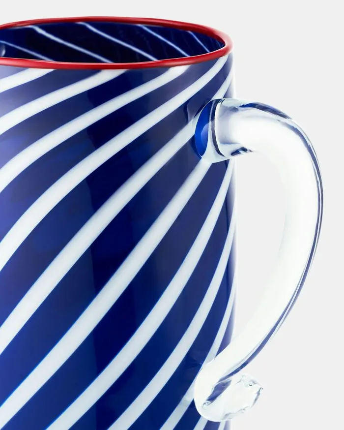 Lido Jug Blue Women Aquazzura Glassware Lido Jug Blue Women Aquazzura Glassware