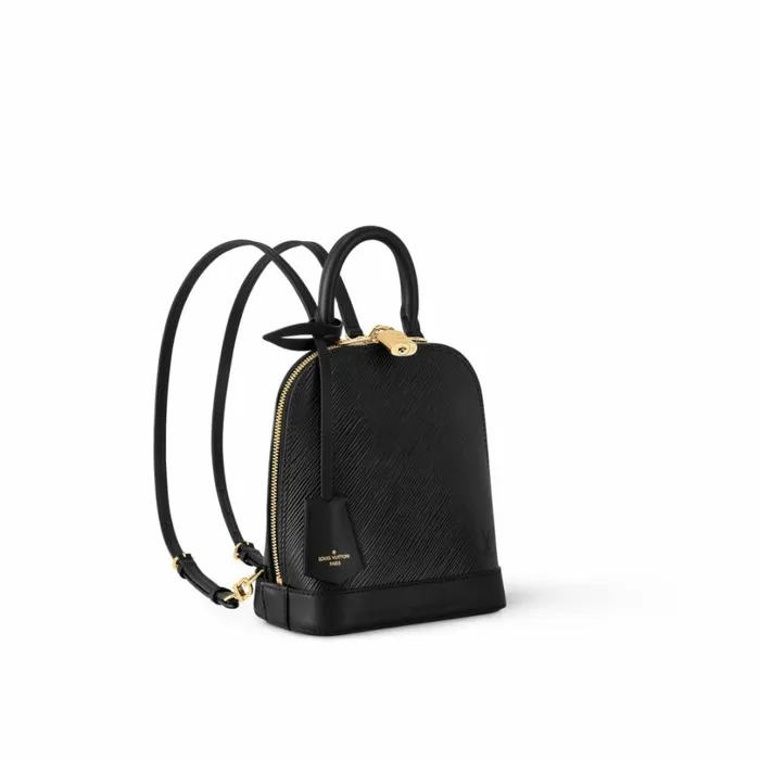 Louis Vuitton Backpacks Louis Vuitton M25103 Alma Backpack Black 8211 Louis Vuitton Handbag Store 8211 Women