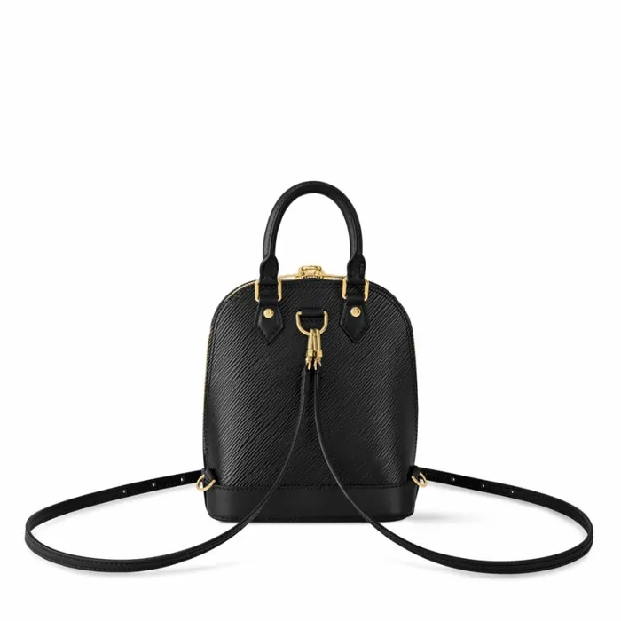 Louis Vuitton Backpacks Louis Vuitton M25103 Alma Backpack Black 8211 Louis Vuitton Handbag Store 8211 Women