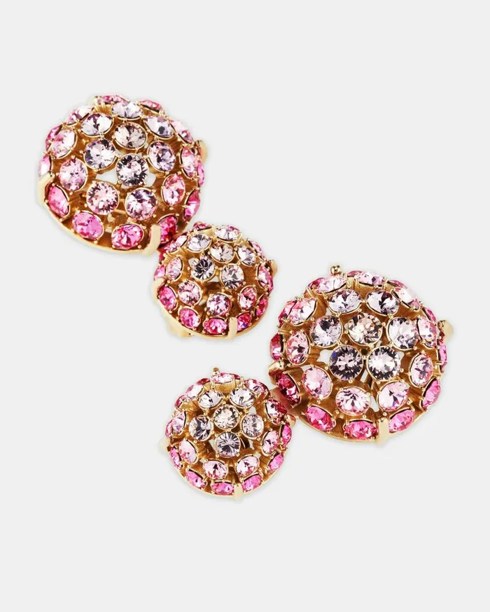 Love Bubbles Earrings Pink Women Aquazzura Jewelry
