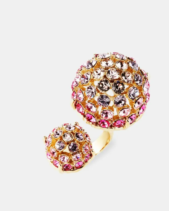 Love Bubbles Ring Pink Women Aquazzura Jewelry